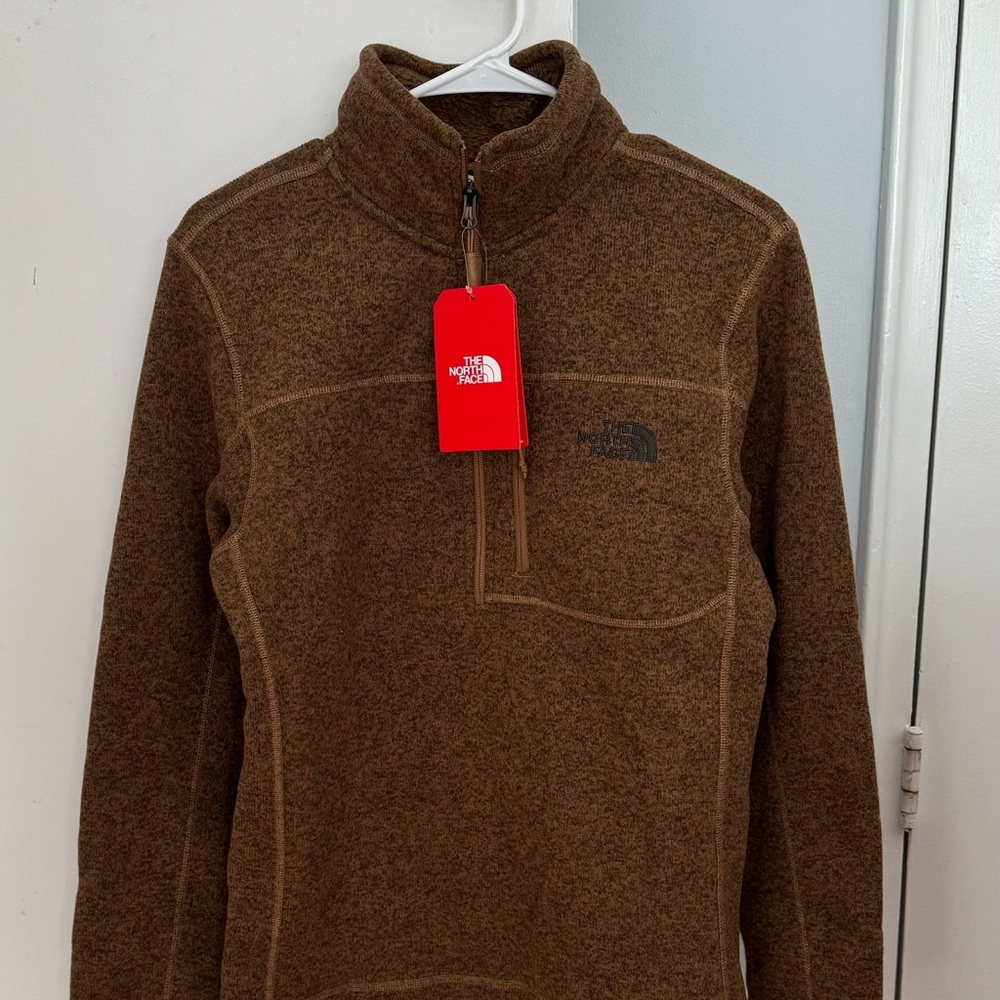The North Face quarter zip sweater